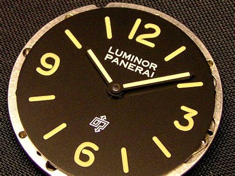 panerai dial font|More.